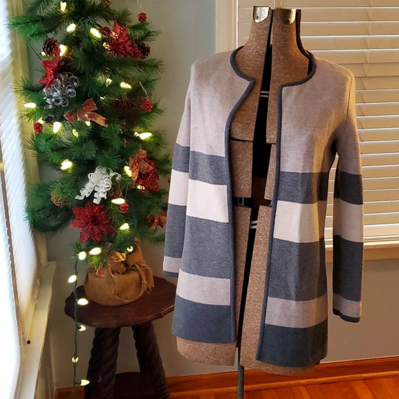 Talbots Pure Merino Wool duster size s - Picture 6 of 10